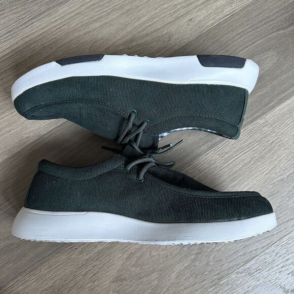 Ortho Comfoot Shoes Men 11.5 Green Corduroy Cushioned Walking Orthopedic - Picture 2 of 12